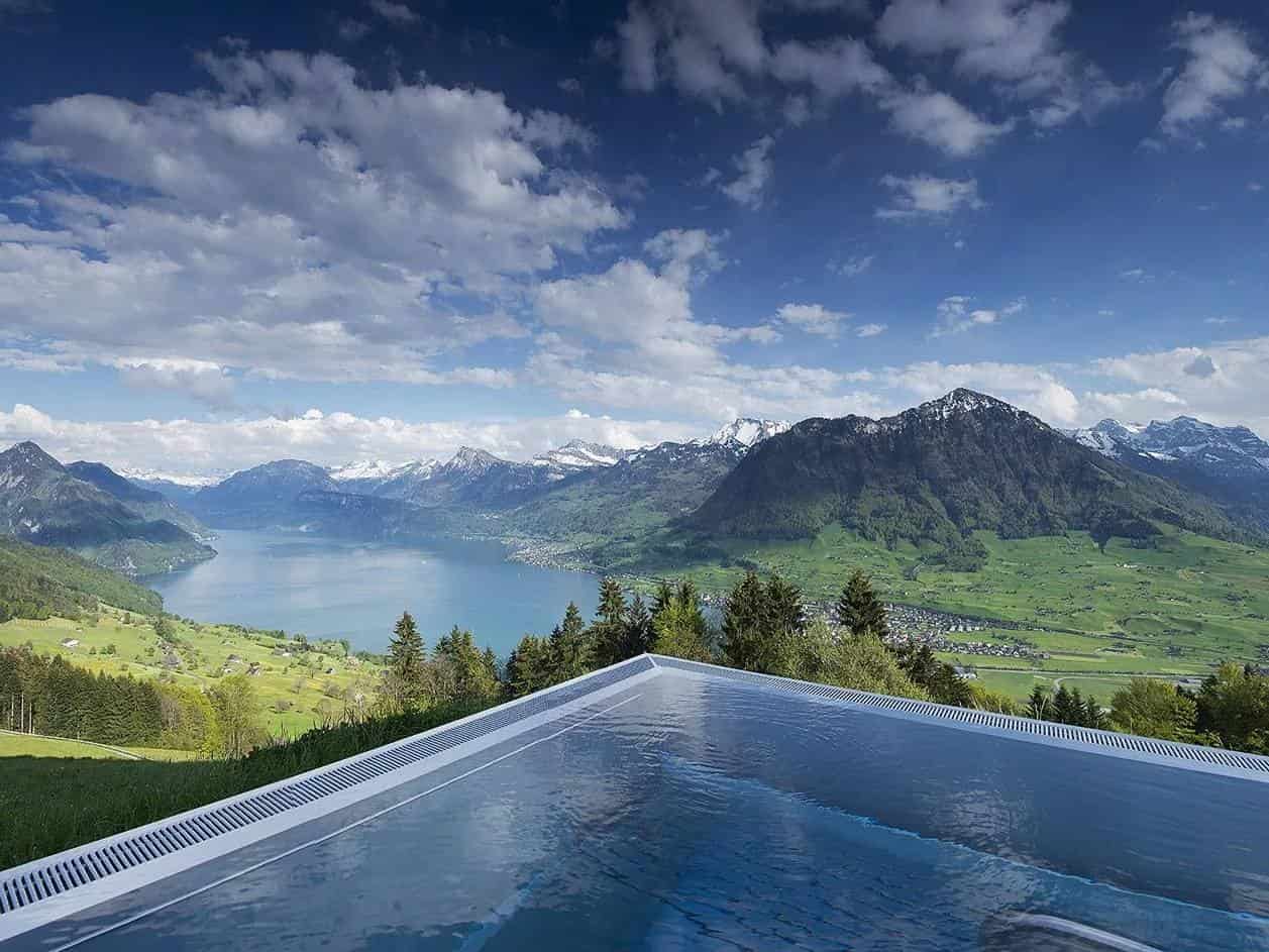 Villa Honegg Швейцария горы